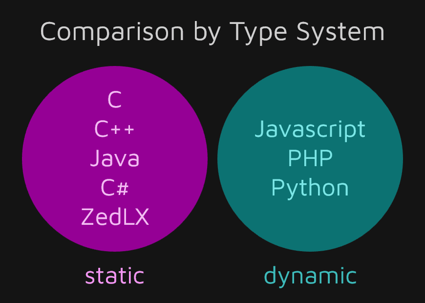 Comparison of Popular Programming Languages by Type System