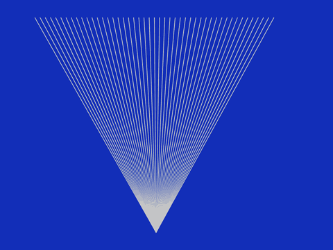 Simple Graphics - upside-down triangle task